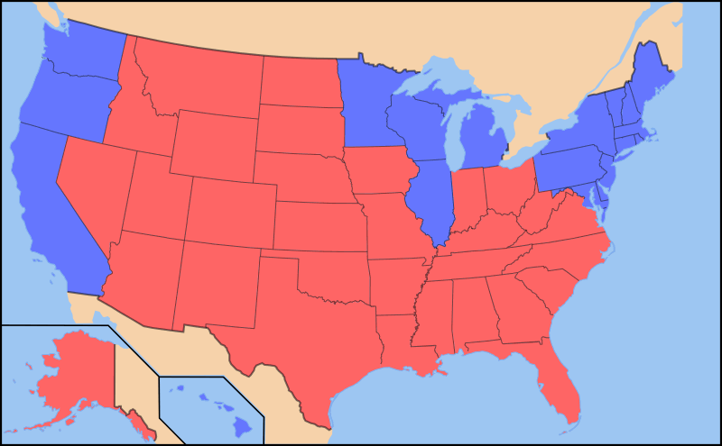 2024 United States Electoral College Results