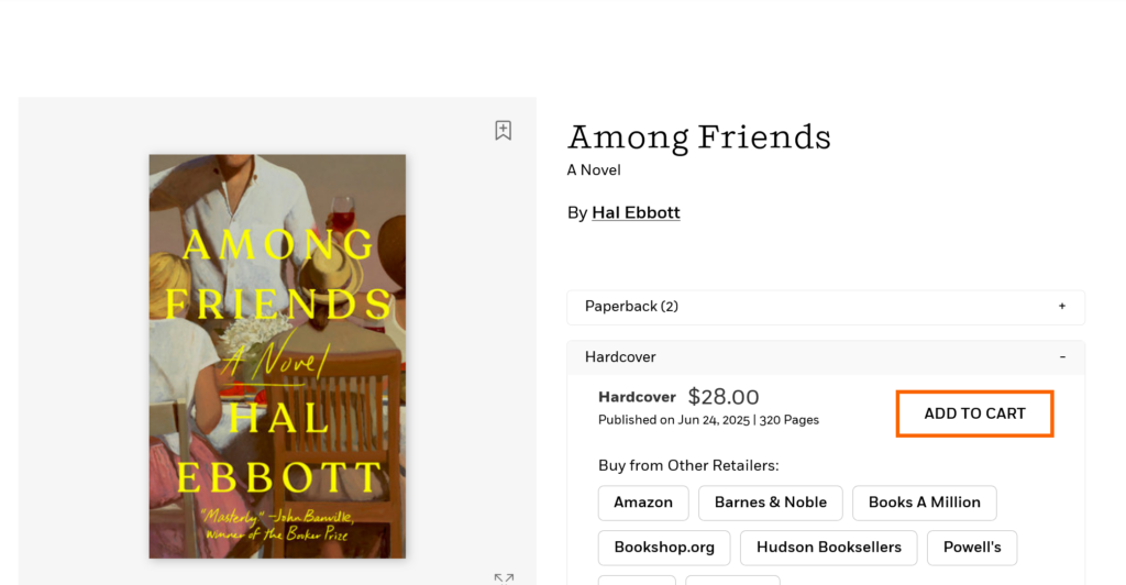 publisher web page screenshot